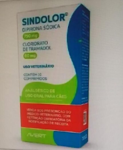 Sindolor 750mg Cloridrato de tramadol