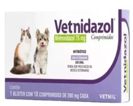Vetnidazol 75mg